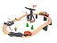 Conjunto Pista de Trem Média Brinquedo Construção Tooky Toy - Imagem 1