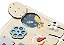 Placa de Atividades Espacial Brinquedo Madeira Tooky Toy - Imagem 2