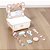 Penteadeira Infantil Madeira Borboleta Tooky Toy - Imagem 3