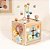 Cubo de Atividades Educativo Madeira Descobertas Tooky Toy - Imagem 4