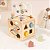 Cubo de Atividades Educativo Madeira Descobertas Tooky Toy - Imagem 2