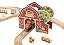 Conjunto Trenzinho Rural Fazenda Madeira Tooky Toy - Imagem 5