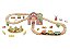 Conjunto Trenzinho Rural Fazenda Madeira Tooky Toy - Imagem 1