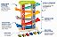 Pista Super Torre de Carros Corrida Madeira Brinquedo Tooky Toy - Imagem 3