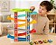 Pista Super Torre de Carros Corrida Madeira Brinquedo Tooky Toy - Imagem 2
