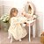 Penteadeira Encantada Madeira Rosa Infantil Tooky Toy - Imagem 3