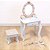 Penteadeira Encantada Madeira Rosa Infantil Tooky Toy - Imagem 10