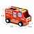 Caminhão de Bombeiros 2 em 1 Brinquedo Madeira Tooky Toy - Imagem 8