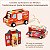 Caminhão de Bombeiros 2 em 1 Brinquedo Madeira Tooky Toy - Imagem 4