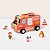 Caminhão de Bombeiros 2 em 1 Brinquedo Madeira Tooky Toy - Imagem 1