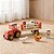 Trator Fazendinha Madeira Brinquedo Tooky Toy - Imagem 8