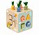 Cubo Educativo de Atividades Fazenda Divertida Madeira Tooky Toy - Imagem 2