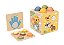 Cubo Educativo de Atividades Fazenda Divertida Madeira Tooky Toy - Imagem 4