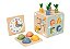 Cubo Educativo de Atividades Fazenda Divertida Madeira Tooky Toy - Imagem 5