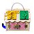 Casinha de Atividades Educativa Brincar Madeira Tooky Toy - Imagem 7