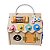 Casinha de Atividades Educativa Brincar Madeira Tooky Toy - Imagem 8