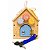 Casinha de Atividades Educativa Brincar Madeira Tooky Toy - Imagem 3