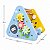 Triângulo de Atividades Educativo Madeira Tooky Toy - Imagem 9