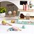 Sorveteria Brinquedo Educativo Madeira Tooky Toy - Imagem 6