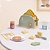 Conjunto Torradeira de Brinquedo Madeira Tooky Toy - Imagem 2