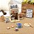 Máquina de Café Cafeteira Brinquedo Madeira Pequeno Barista Tooky Toy - Imagem 5