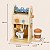 Máquina de Café Cafeteira Brinquedo Madeira Pequeno Barista Tooky Toy - Imagem 7