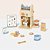 Máquina de Café Cafeteira Brinquedo Madeira Pequeno Barista Tooky Toy - Imagem 2