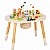 Mesa de Atividades Educativa Floresta em Madeira Tooky Toy - Imagem 1