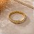 Bracelete Floral Cravejado - Imagem 1