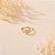 Anel Coração Cravejado Delicado - Imagem 1
