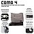 Kit de Carrinho - Como 4 + Moisés + Bebê Conforto Risus + Bolsa + Adaptador Woven Grey (0-15kg) - ABC Design - Imagem 6