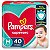 Fralda Infantil Pampers SuperSec M com 40 unidades - Imagem 1