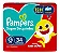 Fralda Infantil Pampers Supersequinha 34 unidades - Imagem 1