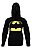 Blusa De Frio Trico Infantil Menino do Batman com Capuz e Bolso - Imagem 5