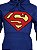 Blusa de Lã Quentinha Para Criança de Tricô Super Man - Imagem 2