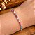 Pulseira de Quartzo Rosa, Ametista e Água-Marinha: Amor-Próprio, Tranquilidade e Serenidade - Imagem 1