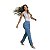 Calça Jeans Mom Com Rasgo No Joelho - Imagem 3