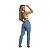 Calça Jeans Mom Com Rasgo No Joelho - Imagem 4