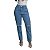 Calça Jeans Mom Com Rasgo No Joelho - Imagem 1