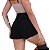 Short Saia Preto Bolso fake - Imagem 3