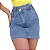 Saia Jeans Curta  Lavagem Media - Imagem 1