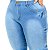 Calça Jeans Skinny Plus Size Lavagem Clara Ref.050 - Imagem 3