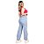 Calça Jeans Wide Leg Basico - Imagem 3