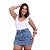 Short Saia Jeans Cintura Alta - Imagem 2