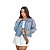 Jaqueta Jeans Azul Claro Feminina | Perfeita Para Compor Qualquer Look - Imagem 1