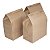 Saco de Papel Kraft P (Liso) 18cm x 24cm x 10,5cm com 100 - Imagem 2