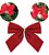 Laço de NATAL para Bolinhas personalizadas cartela com 12 laços - Imagem 5