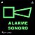 Placa E1 Alarme sonoro 20x20x0,05 cm - Imagem 2