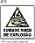 Placas de Alerta e Proibido, medida 200x200x05mm kit com 10 un. a escolha - Imagem 3