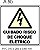 Placas de Alerta e Proibido, medida 200x200x05mm kit com 10 un. a escolha - Imagem 5